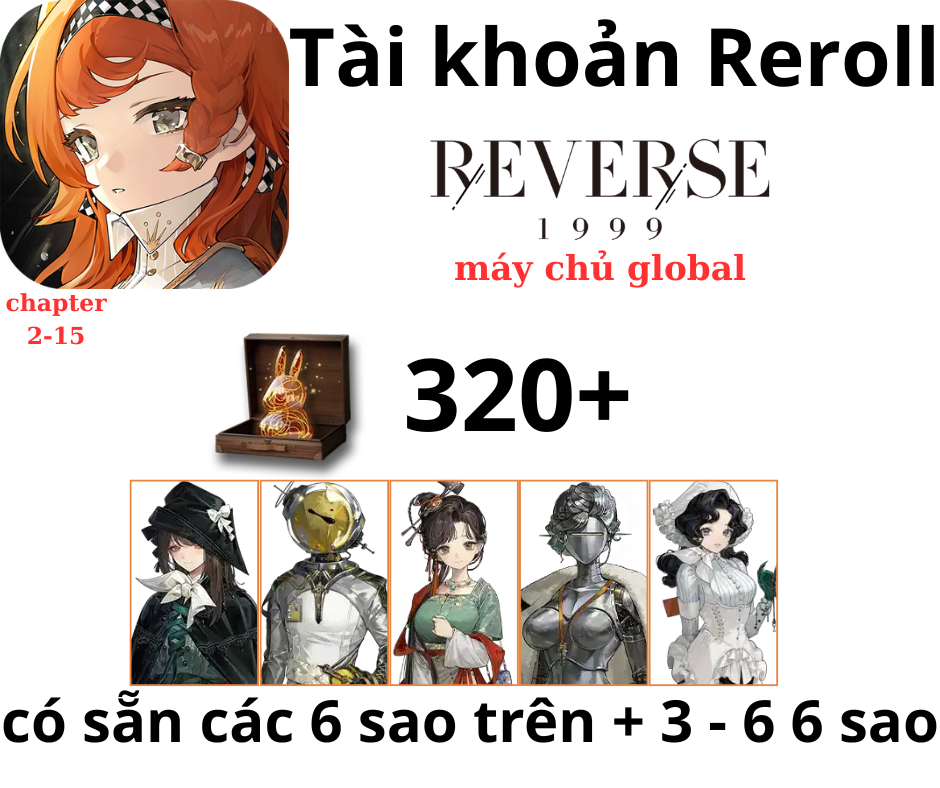 Reverse: 1999 Reroll 320+ Unilog